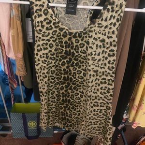 Leopard tank top